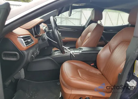 2019 Maserati Ghibli S z USA, uszkodzony, nr VIN ZAM57YTA6K1324972